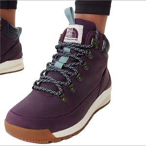 North Face Women’s Hiking Boots, Purple and Blue